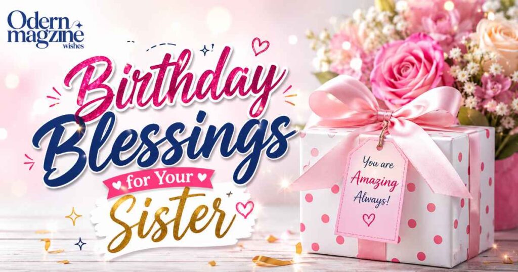 Birthday Blessings for Your Sister