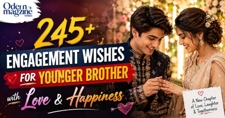245+ Engagement Wishes for Younger Brother with Love & Happiness