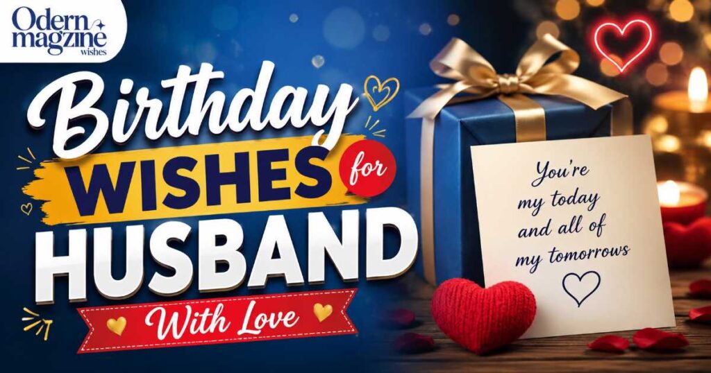 Birthday Wishes for Husband With Love