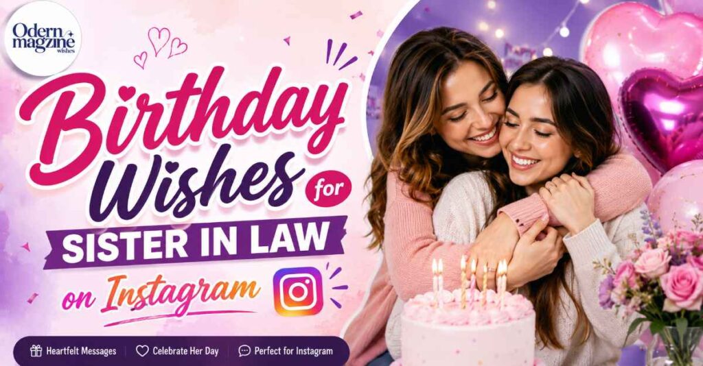 Birthday Wishes for Sister in Law on Instagram
