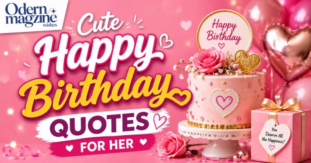 Cute Happy Birthday Quotes For Her