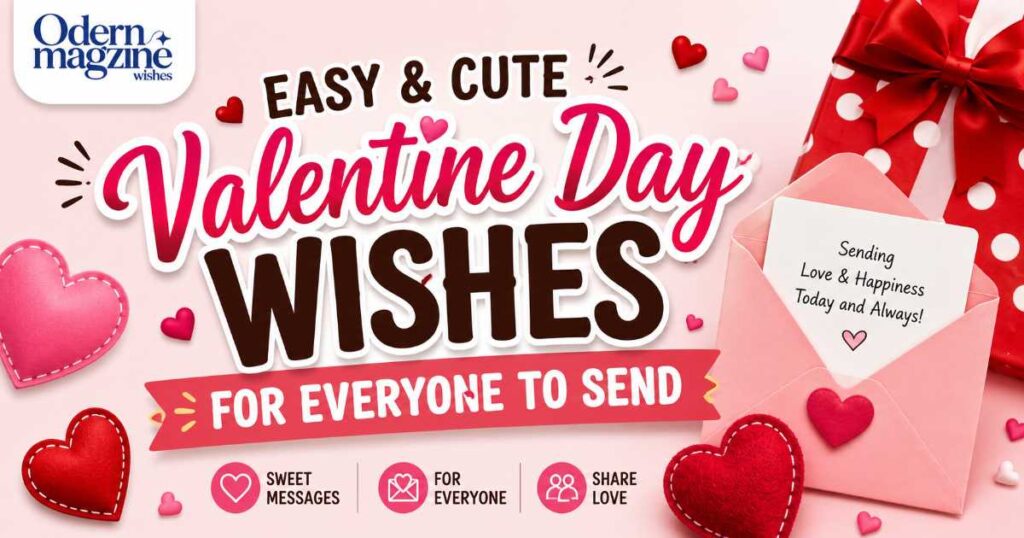 Easy and Cute Valentine Day Wishes for Everyone to Send
