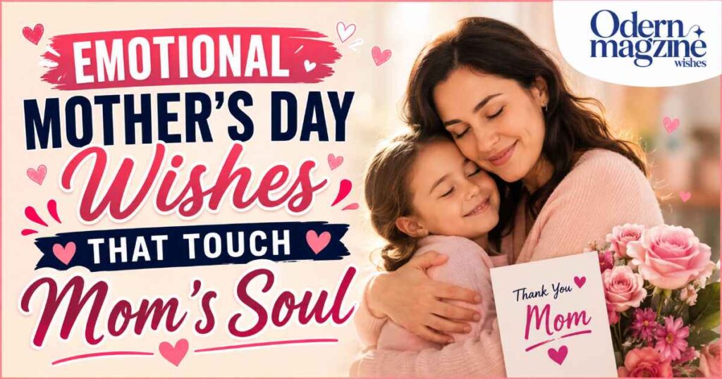 Emotional Mother's Day Wishes That Touch Mom's Soul