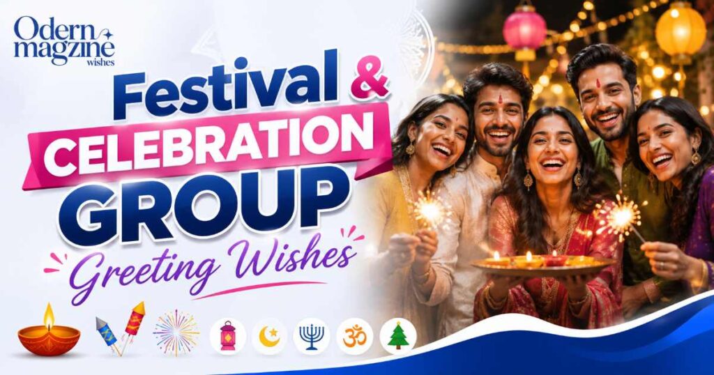 Festival and Celebration Group Greeting Wishes