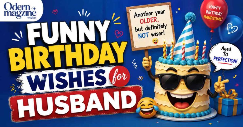 Funny Birthday Wishes for Husband