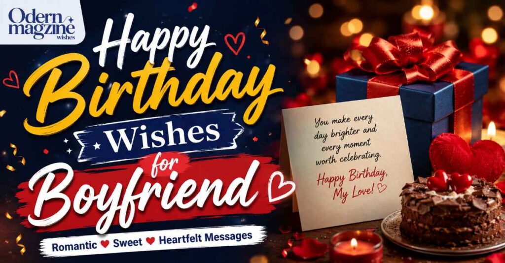 Happy Birthday Wishes for Boyfriend
