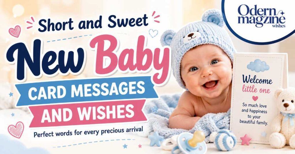 Short and Sweet New Baby Card Messages and Wishes